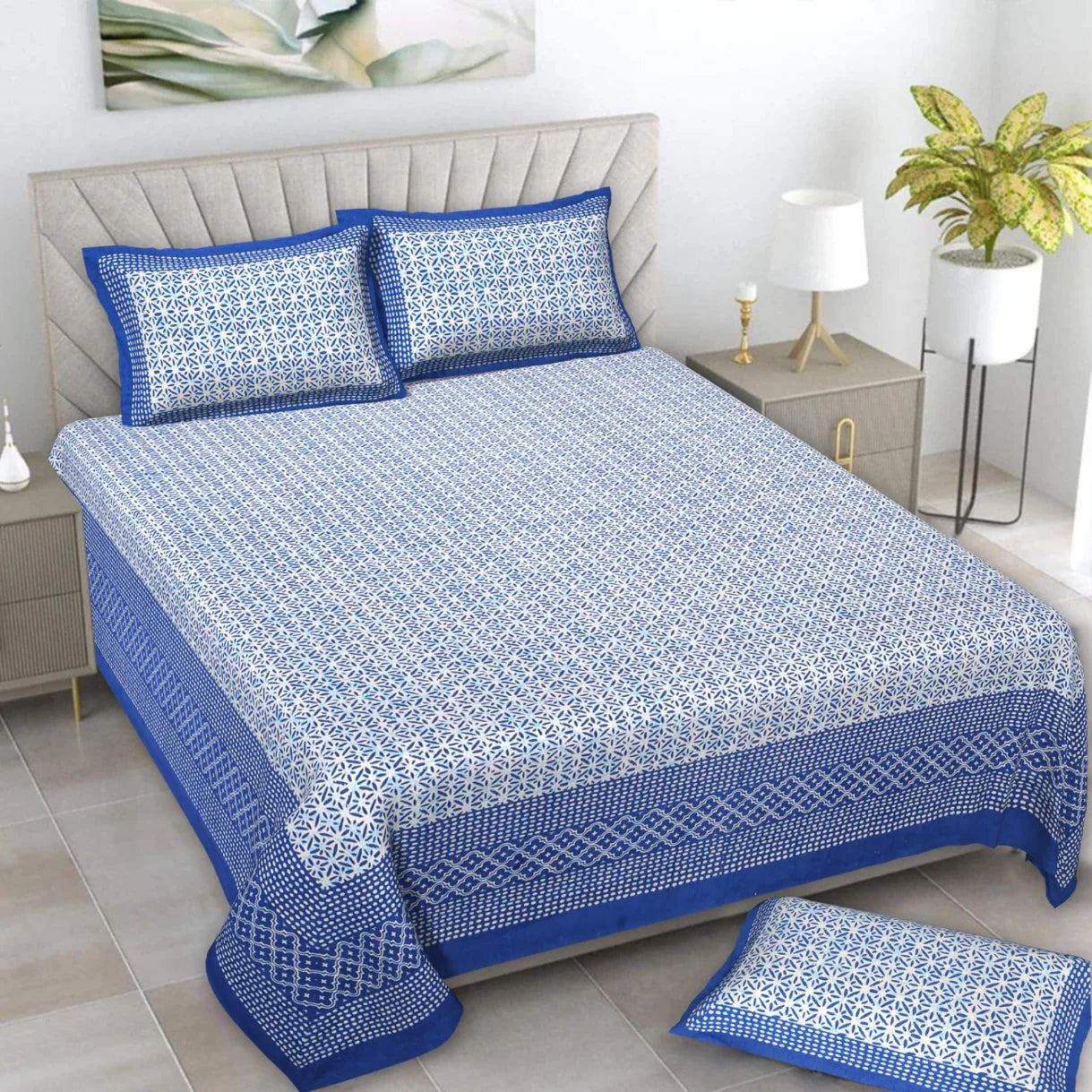 King Size Bedsheet BD112