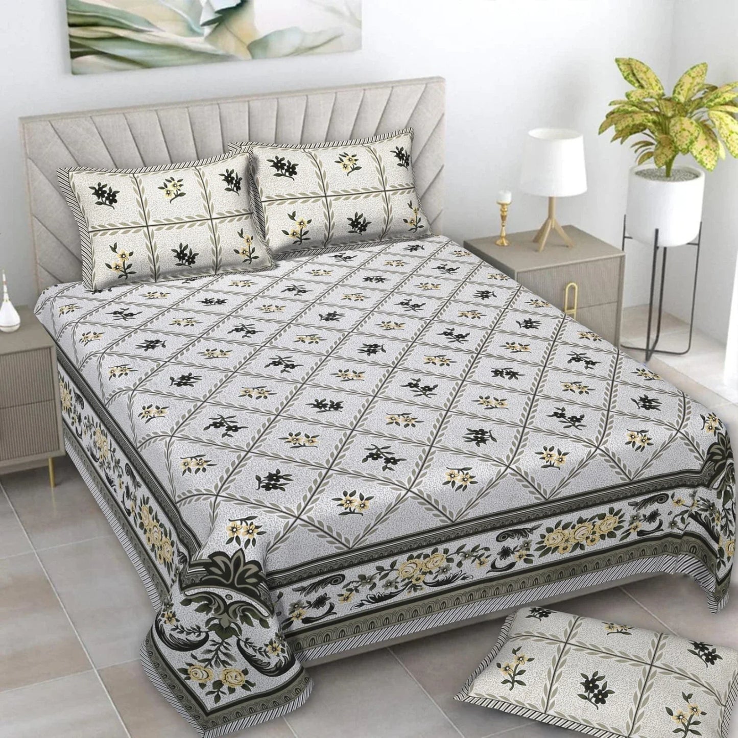 King Size Bedsheet BD113