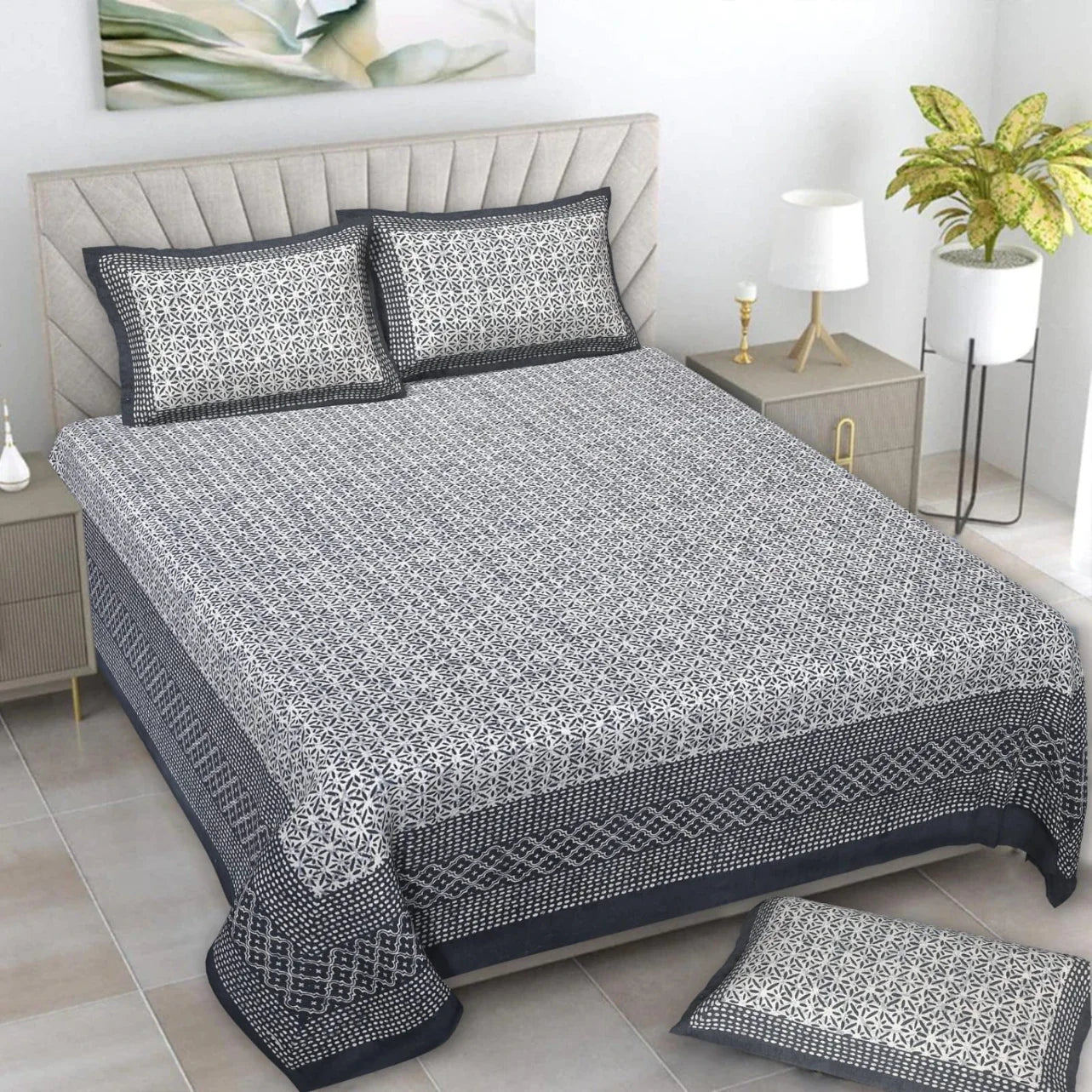 King Size Bedsheet BD114