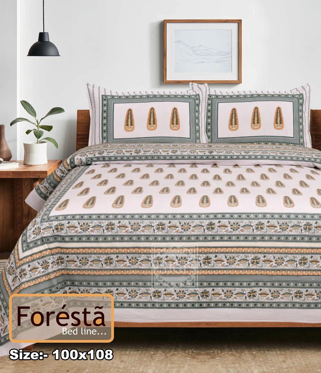 King Size Bedsheet BD232