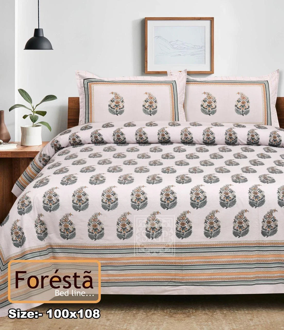 King Size Bedsheet BD234