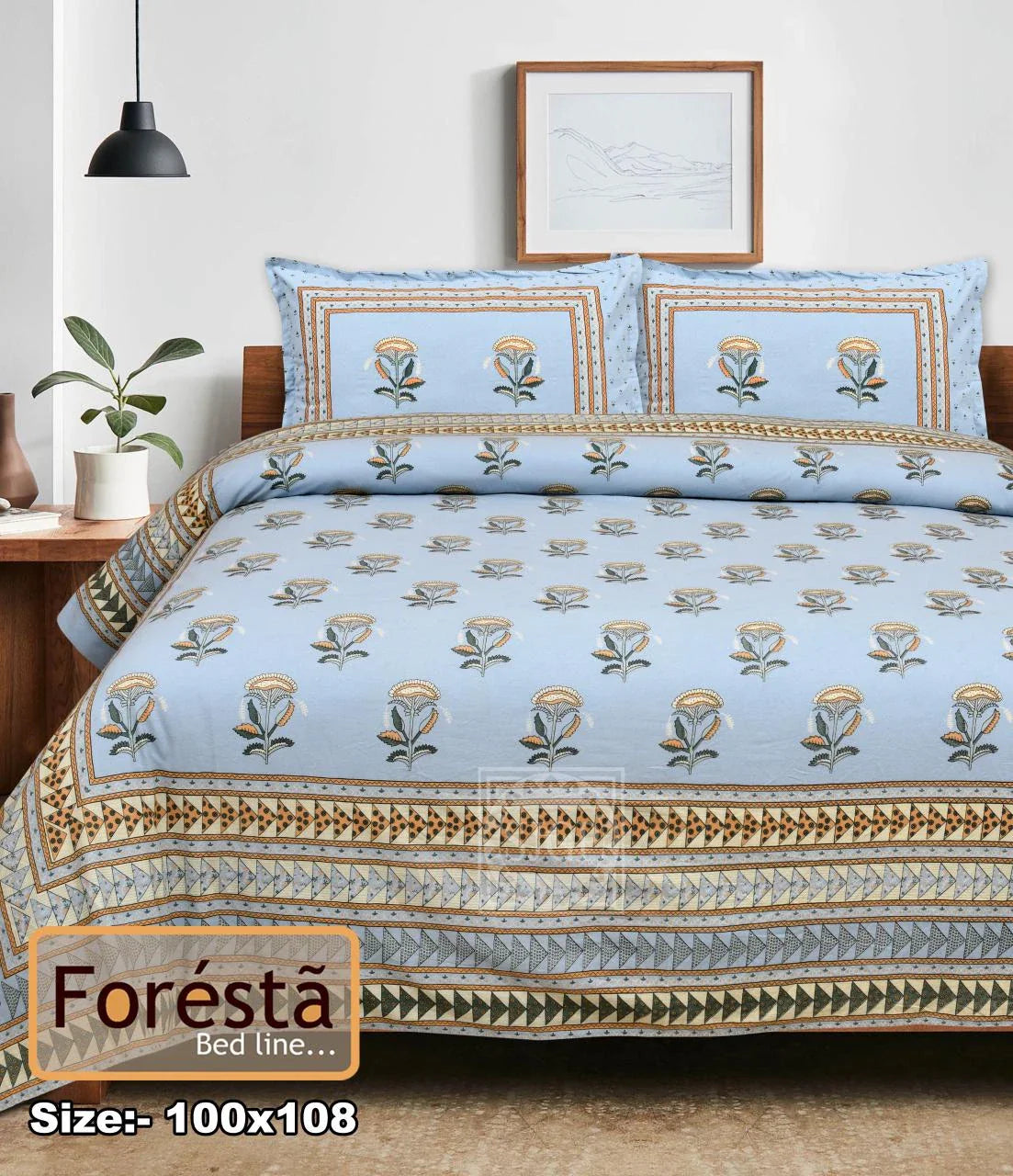 King Size Bedsheet BD235