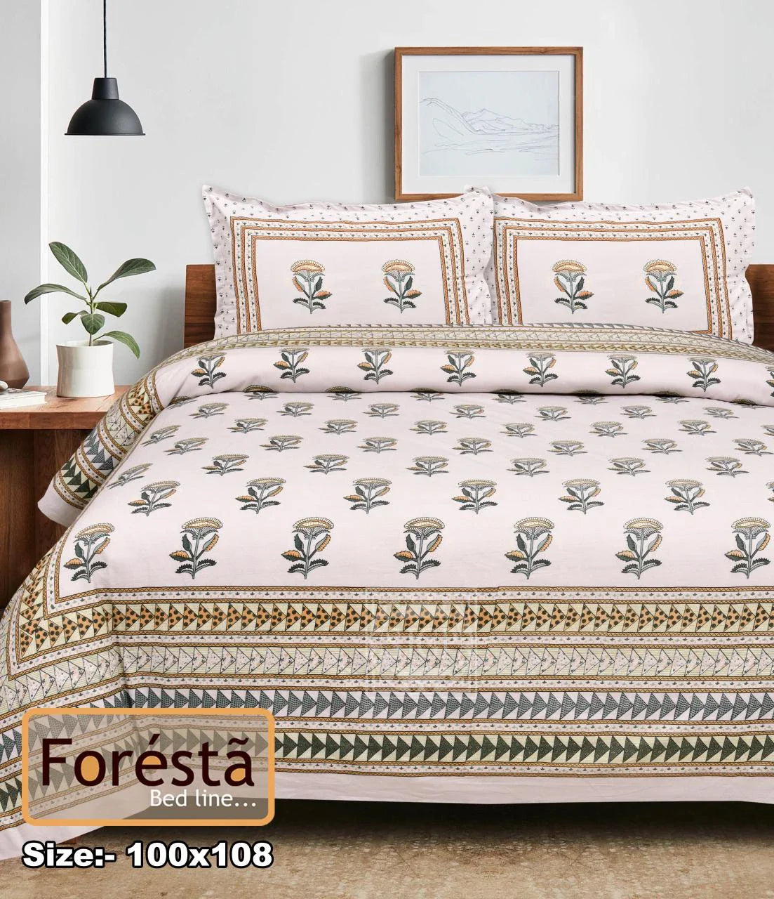 King Size Bedsheet BD236