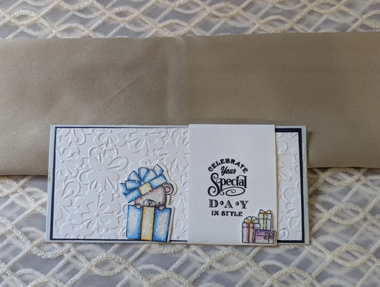 Celebrate your Special Day with Smile Kids Envelope in Blue