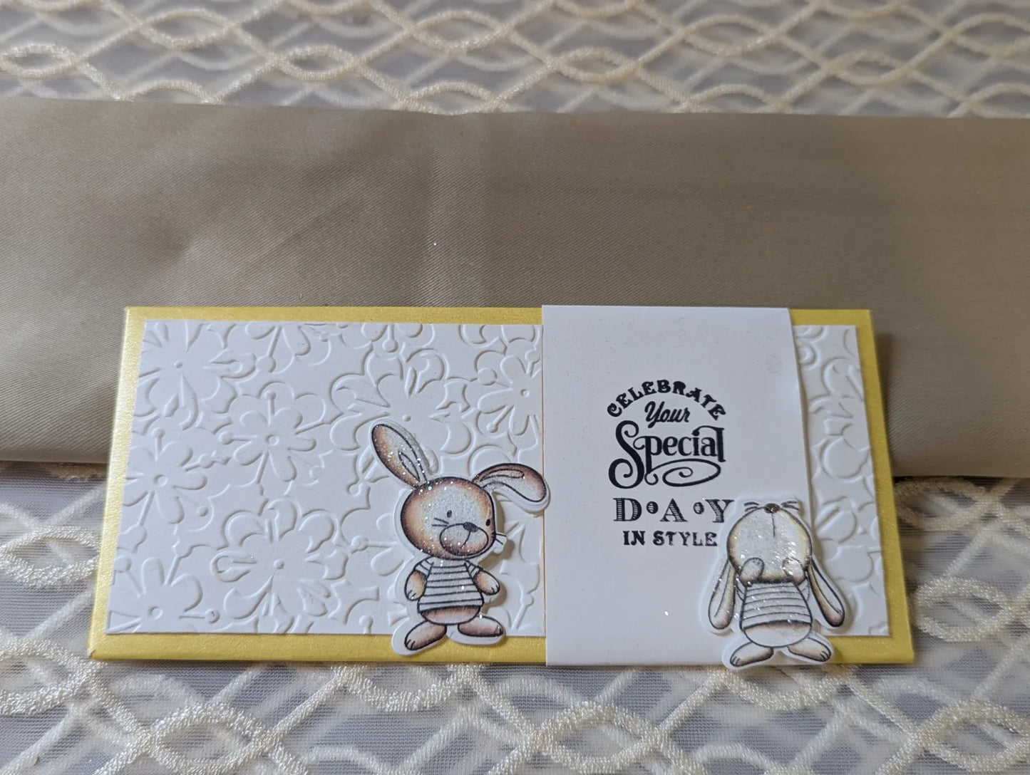 Celebrate your Special Day with Smile Kids Envelope in Golden