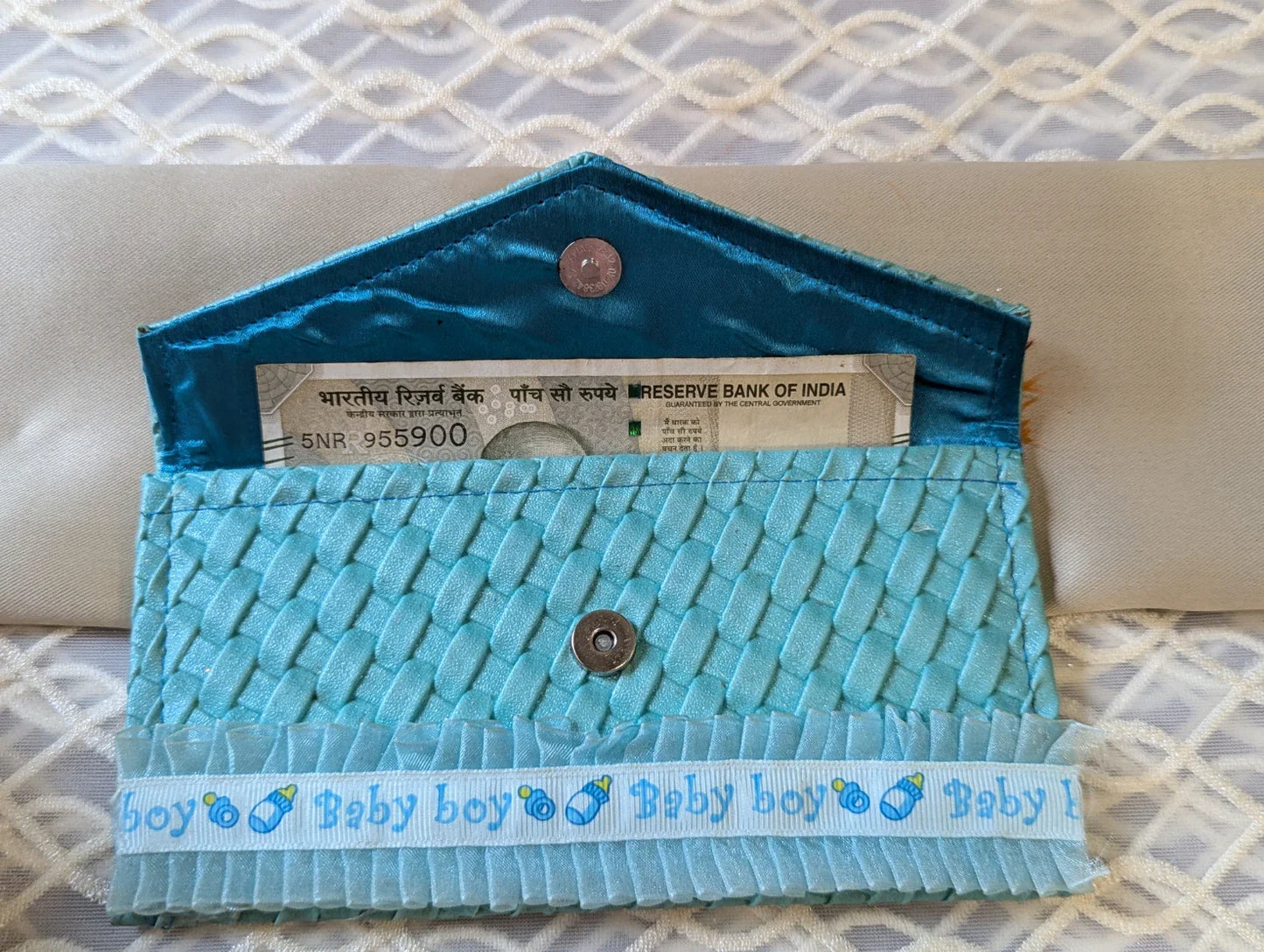 Kids Envelope In Blue or Baby Boy