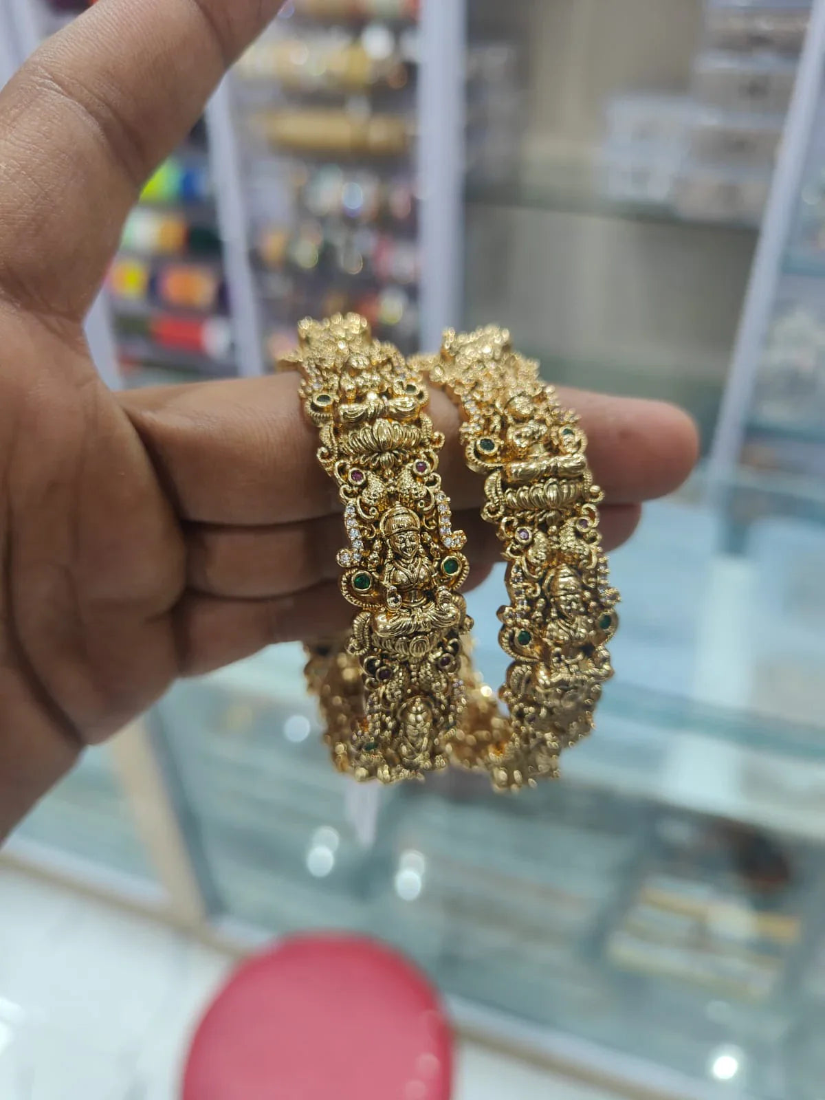 2 Piece Temple Vintage Bangle SBG001