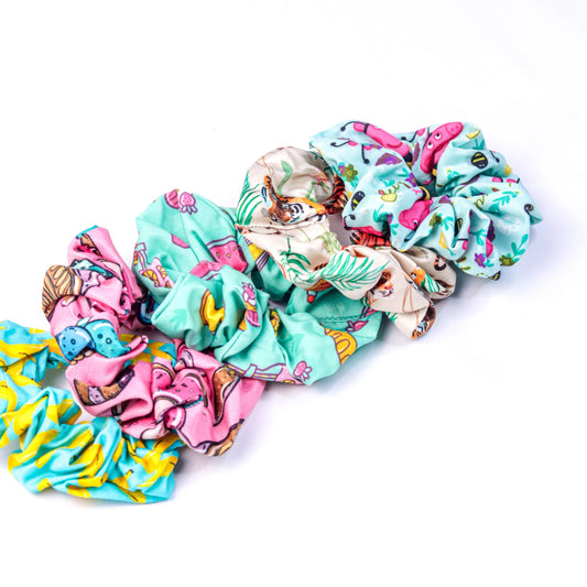 Set of 5 Scrunchies SC001