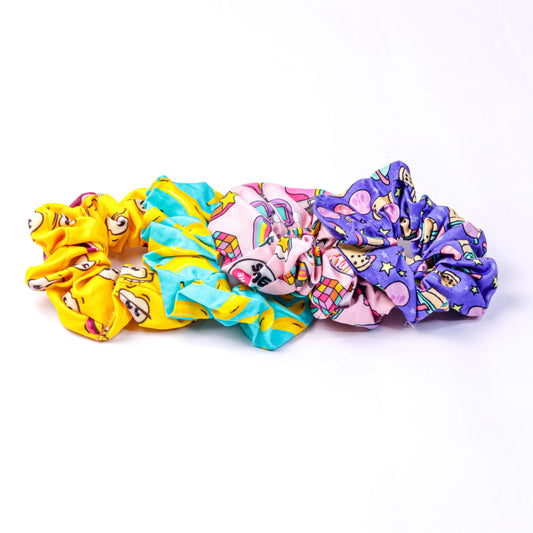 Set of 4 Scrunchies SC003