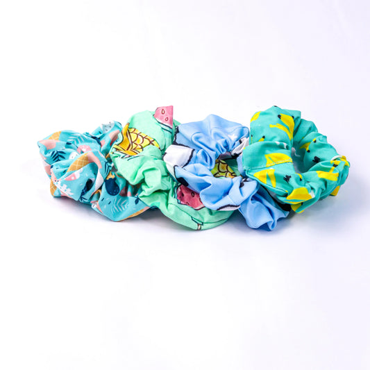 Set of 4 Scrunchies SC004